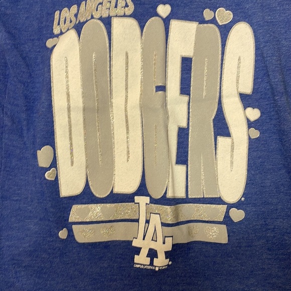 ⚾️ LA DODGERS KIDS TEE • SIZE MEDIUM 7/8⚾️ - Picture 4 of 5